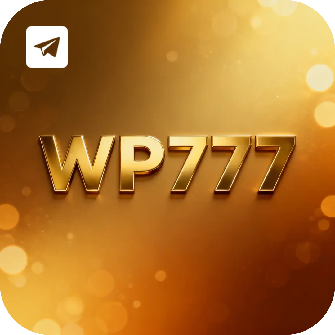 Canal oficial da wp777 no Telegram